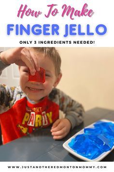 Finger Jello Recipe, Quick Party Food, Finger Jello, Babies Activities, Jello Jigglers, Preschool Cooking, Jello Recipe, Beef Entrees, Hot Lunch