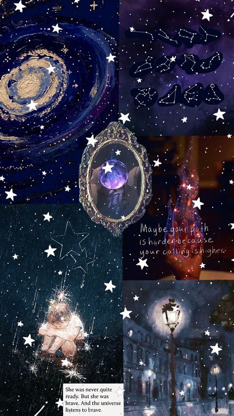 Silvermist Outfit, Winter Witch Aesthetic, Space Wedding Theme, Nyx Aesthetic, Galaxy Collage, Cosmic Aesthetic, Universe Magic, Magical Mirror, Universe Aesthetic