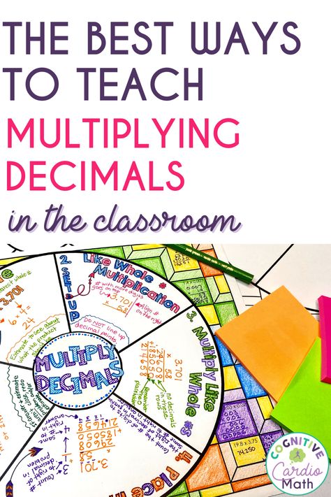 Multiplying Decimals Activities, Decimal Multiplication, Teaching Decimals, Multiplying Decimals, Middle School Math Teacher, Teaching Multiplication, Middle School Math Classroom, Teaching 5th Grade, Fifth Grade Math