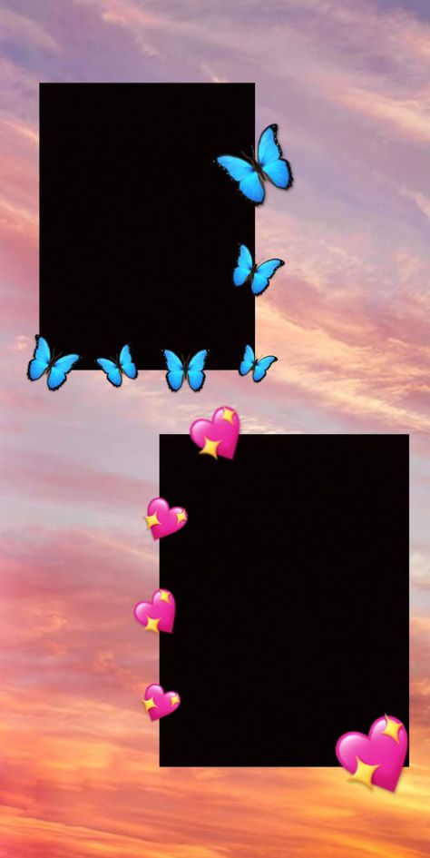 Birthday Collage, Birthday Post Instagram, Iphone Wallpaper Sky, Birthday Wallpaper, Butterfly Wallpaper Iphone, Instagram Frame Template, Purple Wallpaper Iphone, Cute Emoji Wallpaper, Photo Collage Template