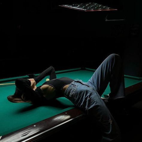 Pool Table Photoshoot, Casual Leather Jacket Outfit, Happiness Is Homemade, Studio Photography Poses, Model Call, History Of Photography, Photoshoot Themes, Model Poses Photography, Classy Photography