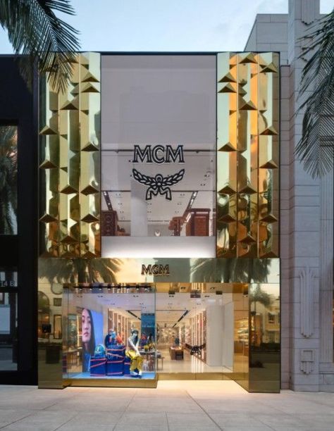 Visit MCM's flagship store on the iconic Rodeo Drive in Beverly Hills. Beverly Hills Shopping, Neon Typography, Shop Window Stickers, Living Room Entertainment Center, Cowboy Design, Ikea Hackers, Photo Booth Frame, Rodeo Drive, Sacramento California