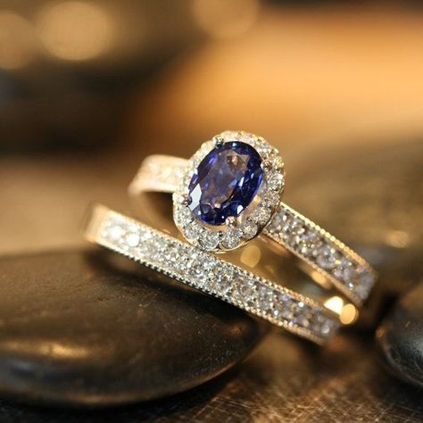 Wedding Digest Naija - Foremost Wedding Site In Africa Sapphire Wedding Ring, Gothic Engagement Ring, Rings Sets, Antique Engagement Ring, Bridal Wedding Rings, Sapphire Engagement Ring Blue, Bridal Engagement Rings, Sapphire Wedding, Set Jewelry