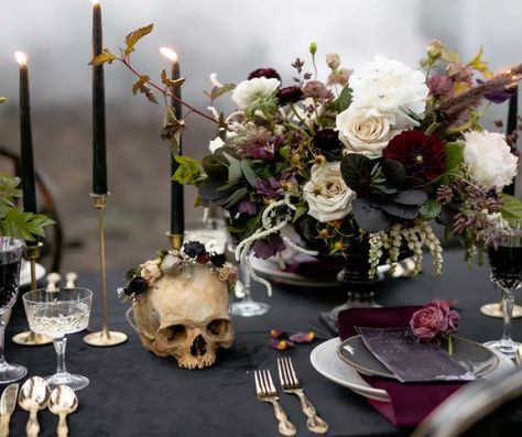 Five Reasons You Should Get Married on Halloween | Mill Pond Estate Friday The 13th Wedding, Halloween Wedding Ideas, Halloween Weddings, Halloween Themed Wedding, Ideas For Halloween, Goth Wedding, Cute Wedding Ideas, Household Decor, Halloween Wedding