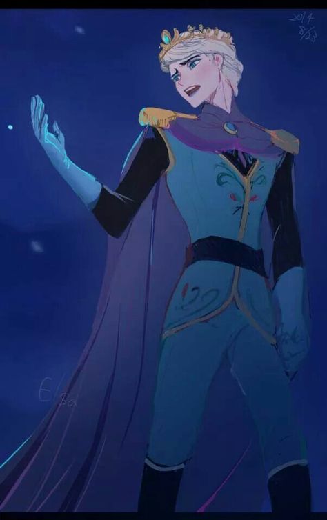 Elsen Genderbent Disney, Disney Characters Elsa, Male Elsa, Disney Gender Swap, Funny Disney Characters, Gender Bent Disney, فنسنت فان جوخ, Disney Gender Bender, Disney Mignon