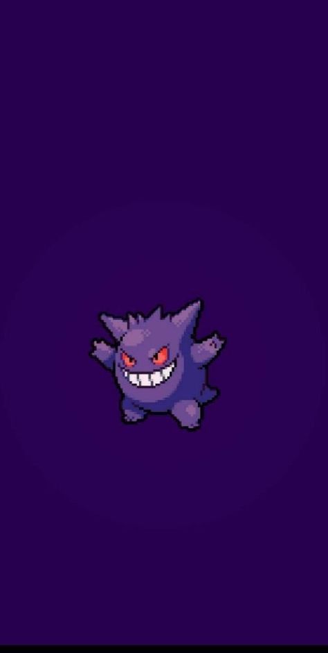 Gengar Wallpapers, Pokemon Lock Screen, Ips Wallpapers, Dark Pokémon, Gengar Pokemon, Pokemon Backgrounds, Cool Pokemon Wallpapers, Minecraft Wallpaper, Cool Pixel Art