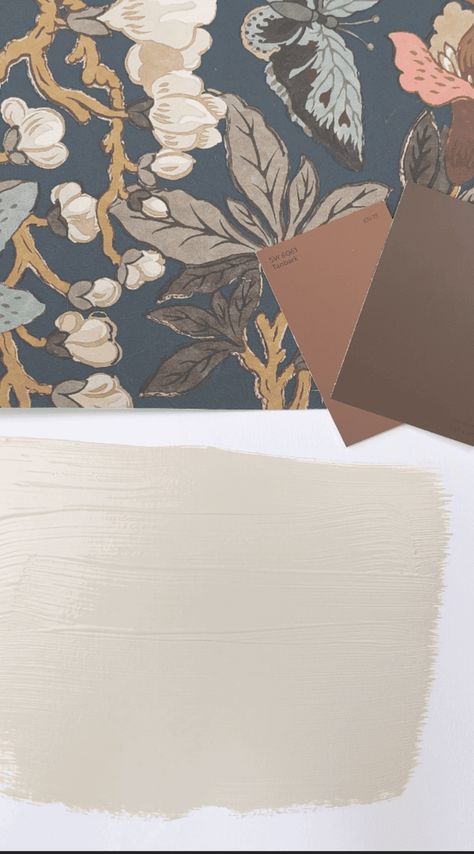 Sherwin Williams Jasper Stone - Natural Linen Sherwin Williams, Sherwin Williams Natural Linen, Sherwin Williams Wallpaper, Halcyon Green, Mudroom Paint, Quiet Moments Benjamin Moore, Incredible Wallpaper, Pewter Green, Hale Navy