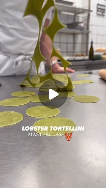 Tortellini Plating, How To Make Tortellini Pasta, Lobster Tortellini Recipes, Lobster Tortellini, How To Make Tortellini, Lobster Pasta, Lobster Ravioli, Pasta Making, Tortellini Pasta