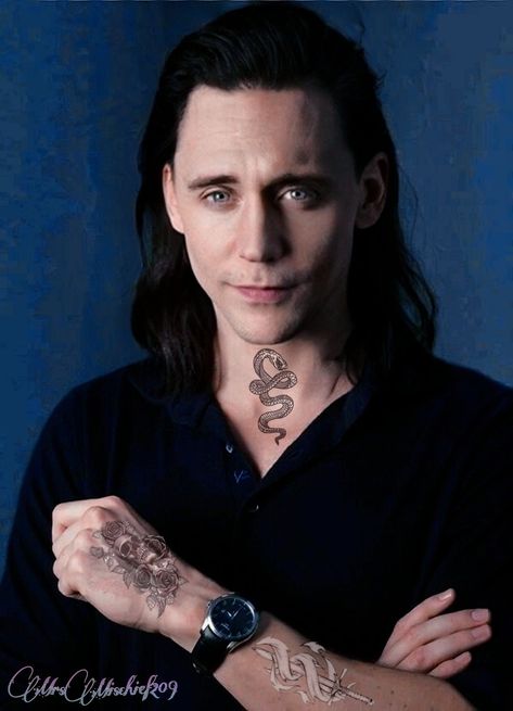 Loki And Thor Tattoo, Simple Loki Tattoo, Loki Staff Tattoo, Loki Horns Tattoo, Loki Viking God Tattoo, Horns Tattoo, Loki Tattoo, Loki Marvel, Loki Laufeyson