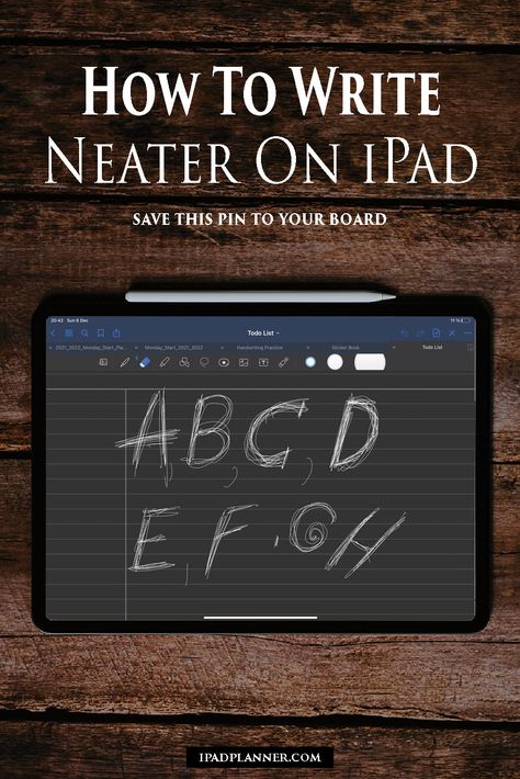 How to Improve your iPad Neat Handwriting for notes or digital planning? 1) Use a protective case for your Apple Pencil 2) Try to write slowly. 3) Use Special Protective Matte Film - paper like . 4) Use Magnifying Tool in note-taking apps 5) Use Digital Planners or Journal with lined pages or grid pages. 6) Choose the ideal line thickness. 7) Practice your handwriting by tracing the letters on special sheets of paper for GoodNotes 5 and more. #studygram #digitalplanner #ipadtips #ipad #goodnotes Goodnotes Writing Practice, How To Write Neatly On Ipad, Handwriting For Notes, Digital Handwriting Practice, Handwriting Ipad, Thanksgiving Cards Printable, How To Write Neater, Apple Pencil Ipad, Apple Pencil 2