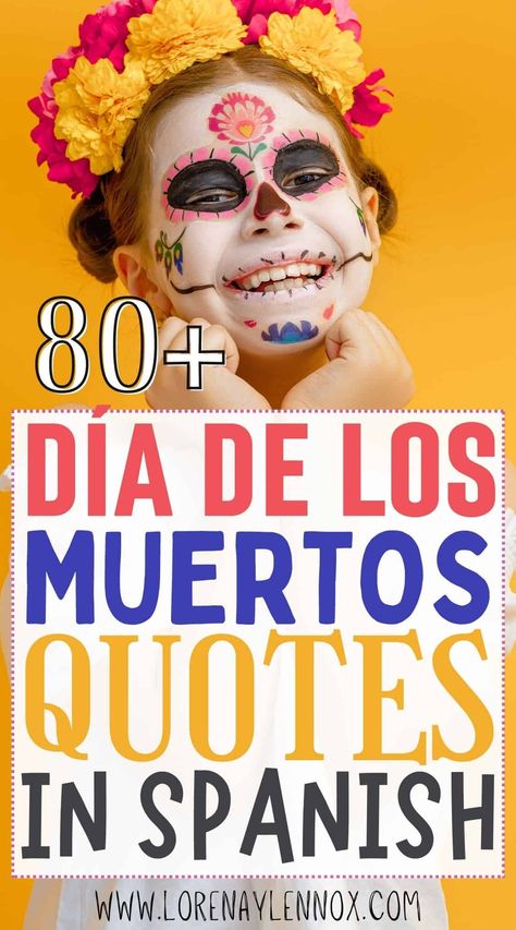 Spanish Memorial Quotes, Day Of The Dead Quotes, Quotes In Spanish, Dead Quote, Tired Man, William Wallace, Spanish Vocabulary, Spanish Words, Memories Quotes