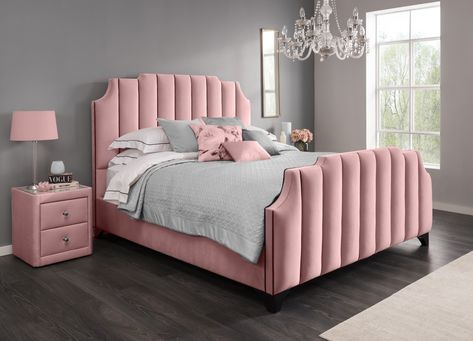 Funky Bed, Velvet Platform Bed, Bed Platform, Queen Size Platform Bed, Bed Legs, Wingback Headboard, Queen Platform Bed, Queen Size Bed Frames, Velvet Bed