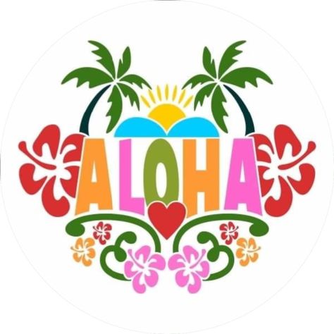 30th Birthday Themes, Hawaiian Birthday Party, Aloha Friday, Hawaiian Birthday, Hawaiian Christmas, Sorority Designs, Hand Lettering Art, Quilt Labels, Cute Kawaii Drawings