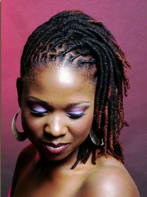 1000+ ideas about Black Women Dreadlocks on Pinterest | Dreadlocks ... Black Women Dreadlocks, Short Dreadlocks Hairstyles, Short Dread Styles, Dreads Short Hair, Short Dreadlocks, Women With Dreadlocks, Dreadlocks Styles, Dreads Styles For Women, Short Dreadlocks Styles