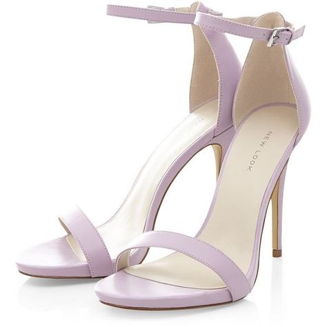 Lilac Leather Ankle Strap Heels ❤ liked on Polyvore featuring shoes, heels, sandals, open toe stilettos, stiletto shoes, stiletto high heel shoes, lilac shoes and open toe shoes Lilac Heels, Lilac Shoes, Stilettos Shoes, Shoes Heels Classy, Ankle Tie Sandals, Ankle Strap Sandals Heels, Heels Stilettos, Ankle Wrap Sandals, Ankle Strap Shoes