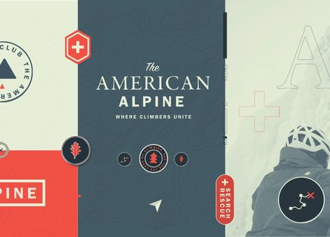 American Alpine Brand Refresh Alpine Logo, Nc Logo, Destination Branding, Adventure Branding, Ski Brands, Alpine Design, Mountain Logos, Brand Refresh, Industry Logo