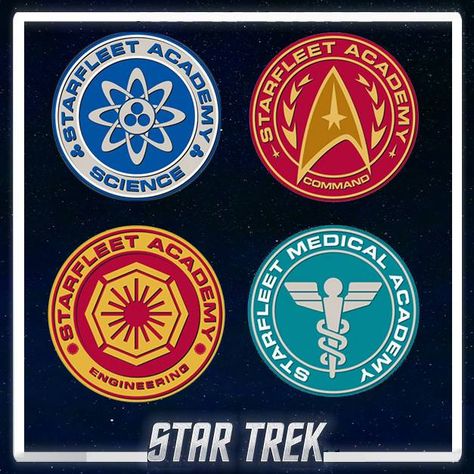 * Star Trek Insignia, Star Trek Gifts, Star Trek Logo, Fandom Star Trek, Starfleet Academy, Star Trek Uniforms, Film Star Trek, Star Trek 2009, Starfleet Ships