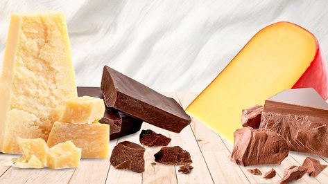 Cheese And Candy Pairing, Chocolate And Cheese Pairing, Cheese And Chocolate Pairings, Hot Chocolate With Cheese, Cheese And Chocolate, Spicy Chocolate, Turtle Cheesecake, Cream Cheese Brownies, Chocolate Pairings