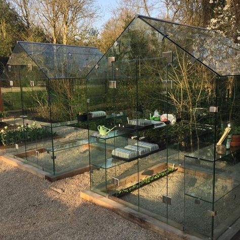 Contemporary Greenhouses, Modern Greenhouse, Modern Greenhouses, Greenhouse Design, Commercial Greenhouse, Glass Greenhouse, Lean To Greenhouse, Temple Square, Laminated Glass