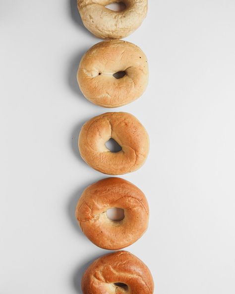 Something a bit different today! I shot @bbagelbakery's bagel baking chart. This was originally meant to be internal for training but it was so fun to line up the bagels that I couldn't help sharing How do you like your bagels baked? 🥯 #bagels #foodphotography #foodphotographer @rochecom Bagel Photography, Baked Bagels, Baking Chart, Bakery Menu, London Food, Food Photographer, Photographing Food, Bagels, Food Photography