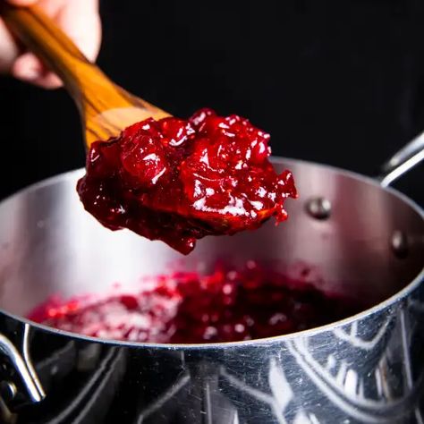 Simple Cranberry Sauce | America's Test Kitchen Simple Cranberry Sauce, Oatmeal Dinner, Cooks Illustrated Recipes, Donut Toppings, Caramel Chocolate Bar, Easy Mashed Potatoes, Illustrated Recipe, Thanksgiving 2023, Simple Thanksgiving