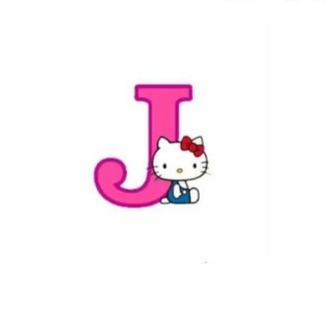 J Hello Kitty, J Initial, Funky Art, Initials, Hello Kitty, Kitty, Wallpapers, Collage, Pins