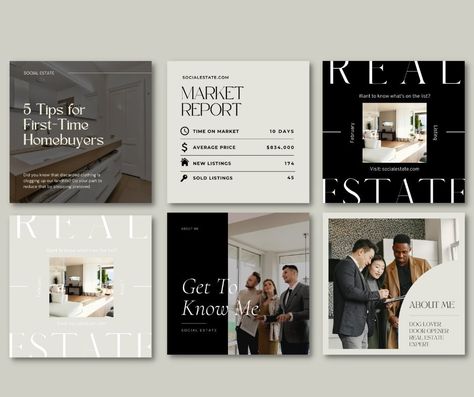 Excited to share this item from my #etsy shop: 250 Luxury Real Estate Instagram Templates | Real Estate Social Media Templates Posts Canva, Realtor Marketing, Real Estate Agent IG Content #beige #black #realestatetemplate #realtortemplate #instagramtemplate #realestateflyer #sellersguide #emailmarketing #realtormarketing Minimalist Real Estate Social Media, Elegant Real Estate Branding, Luxury Social Media Template, Luxury Real Estate Instagram Feed, Real Estate Instagram Posts Ideas, Luxury Instagram Feed, Elegant Instagram Post, Luxury Real Estate Branding, Realestate Instagram