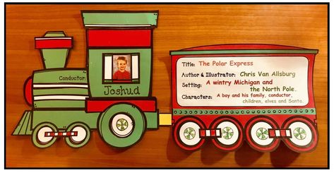 Fun Activities To Go With "The Polar Express" Story Polar Express Train Craft, Bulletin Boards Christmas, Polar Express Crafts, Polar Express Conductor, Train Craft, Polar Express Activities, Polar Express Christmas Party, Train Crafts, Train Template