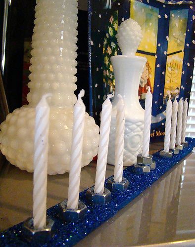 I Love to Create: Hardware Store Menorah | Vickie Howell adapt Hardware Store Crafts, Diy Kwanzaa Decorations, Hanukkah Preschool, Hannukah Crafts, Kwanzaa Party, Kwanzaa Decorations, Hanukkah Traditions, Diy Hanukkah, Kwanzaa Gifts