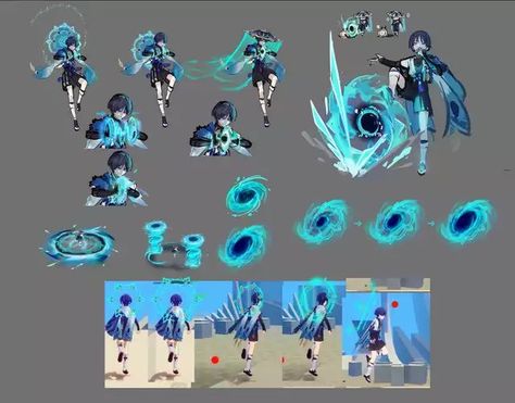 “theold wanderer concept arts ohimin love” Genshin Impact Concept Art, Genshin Concept Art, Genshin Leaks, Scaramouche Kunikuzushi, Wanderer Scaramouche, Wanderer Art, Scaramouche Wanderer, Loose Fashion, Color Sweater