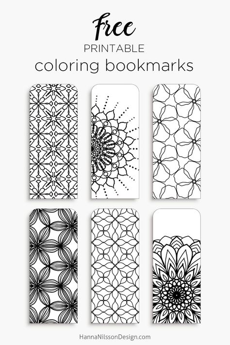 Color your own bookmarks - FREE printable bookmarks for coloring. Just download and print! -------------------------- coloring, pencils, art, reading, kids, painting, coloring pages, colouring, crayons, zentangle Free Printable Bookmarks, Pencils Art, Coloring Pencils, Bookmark Printing, Creative Bookmarks, Kids Painting, Coloring Bookmarks, Printable Bookmarks, Bookmark Template