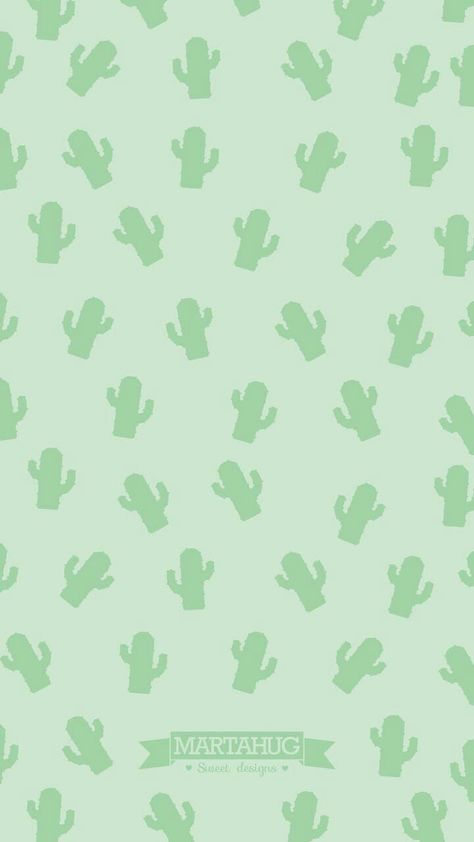 Cactus Pattern Wallpaper, Cute Cactus Wallpaper Iphone, Cactus Wallpaper, Tanaman Indoor, Cool Wallpapers For Phones, Best Wallpaper, Decoupage Vintage, Watch Wallpaper, Apple Watch Wallpaper