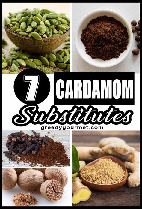 Cardamom is one of the world's most expensive spices. It is an aromatic spice that one generally associates to the Middle East and the sub-Indian continent. If you think this spice is quite off the budget, it is handy to know all the different types of cardamom substitutes. #cardamom #spice #spices #spicesubstitute #cookingsubstitute #ingredientsubstitute Cardamom Spice, Honey Buzzard, Beach Recipes, Roasted Carrots Recipe, Cooking Substitutions, Lamb Stew, Dipping Sauces, Beach Meals, Cardamom Powder