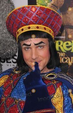 Lord Farquaad makeup Lord Farquaad Makeup, Farquaad Costume, Lord Farquaad Does Your Makeup, Female Lord Farquaad Costume, Duloc Shrek, Donkey Makeup, Shrek Dragon Makeup, Shrek Jr Makeup, Shrek Makeup Ideas