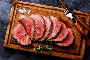 Chateaubriand roast - The Picture Pantry / Getty Images Chateaubriand Recipe, Chateau Briand, Frozen Free, Tender Steak, Perfect Steak, Beef Tenderloin, Beef Cuts, Beef Casserole, Carne Asada