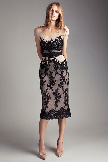 Collette Dinnigan - Spring 2012 Outfit Chic, Lucille Ball, Black Lace Dress, Moda Vintage, Beauty And Fashion, Grace Kelly, Gorgeous Gowns, Elie Saab, Marilyn Monroe