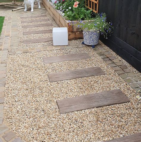 Concrete Sleepers, Decorative Aggregates, Railway Sleepers, Gravel Path, Garden Stepping Stones, Garden Steps, Garden Edging, Wall Cladding, Rustic Gardens