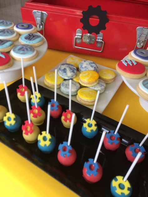 Transformers party  | CatchMyParty.com Transformers Birthday Party Ideas, Transformers Decorations, Transformers Birthday Party, Rescue Bots Birthday Party, Rescue Bots Birthday, Transformers Cake, Transformers Birthday Parties, Transformers Birthday, Transformer Party