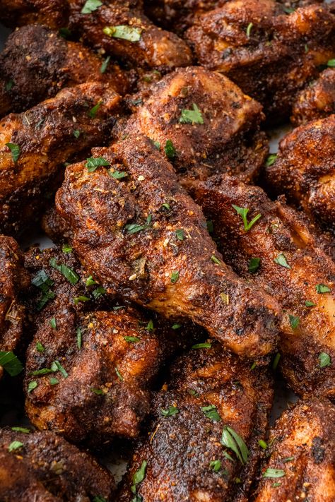 The Best Copycat Wingstop Louisiana Rub Recipe - Simple Copycat Recipes Louisiana Rub Wingstop Recipe, Wingstop Recipes, Wingstop Louisiana Rub Recipe, Louisiana Rub, Copycat Wingstop, Bulgogi Chicken, Wings Recipe Baked, Wing Wednesday, Beef Appetizers