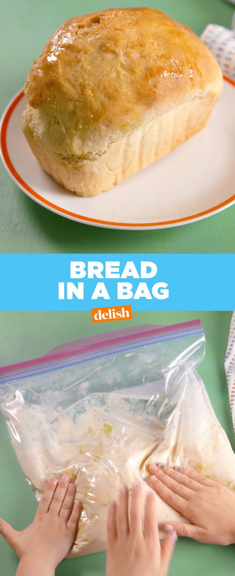 Bread In A Bag is s genius it hurts our brain. Get the recipe at Delish.com. Bread In Bag, Bread In A Bag Recipe, Bread In A Bag, Bag Bread, Make Bread, Easy Bread Recipes, Easy Bread, Bread Dough, Quick Bread