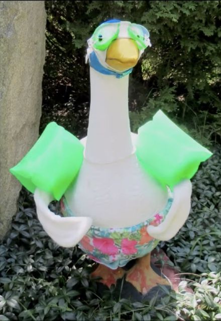 Ducks Wearing Clothes, Goose Outfits Patterns, Porch Goose Outfit, Diy Porch Goose Clothes, Porch Goose Clothes Diy, Porch Goose Clothes Patterns, Porch Geese, Porch Goose Clothes, Evil Duck