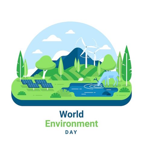 Happy World Environment Day, Environmental Posters, Instagram Stories Template, Lightroom Editing Tutorials, World Water Day, Ocean Day, World Environment Day, Environment Day, Graphic Poster Art