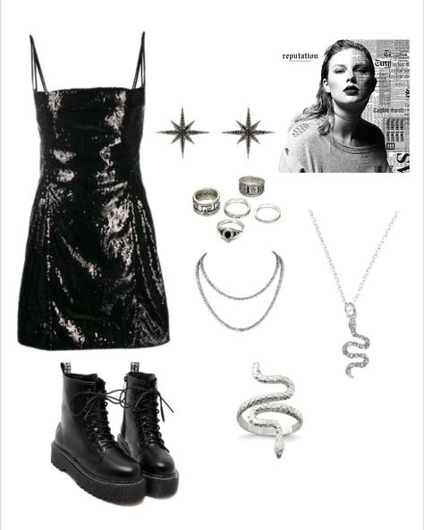 Taylor Swift Reputation Era Outfits, Taylor Swift Costume, Taylor Swift Dress, Taylor Swift Street Style, Taylor Outfits, Taylor Swift Party, Taylor Swift Birthday, Taylor Swift Tour Outfits, Swift Tour