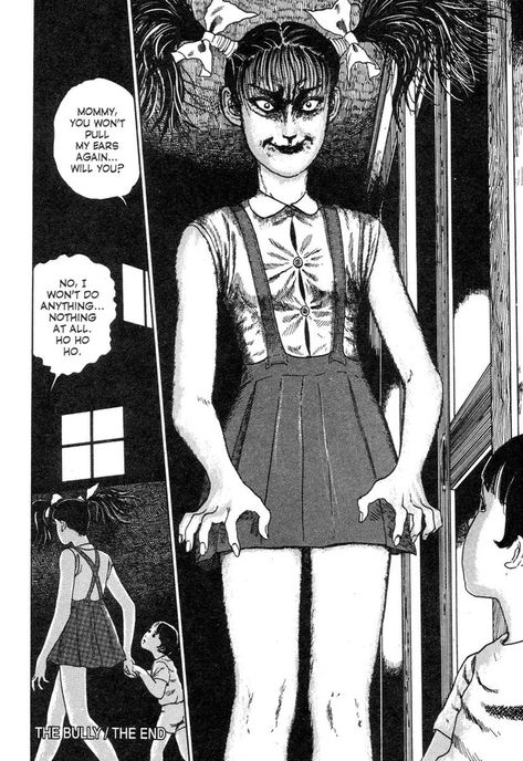 Junji Ito Collection Manga, Junji Ito Collection, Horror Manga, Vocaloid Funny, Japanese Horror, Hello Kitty Art, Junji Ito, Manga Artist, Hello Kitty Pictures