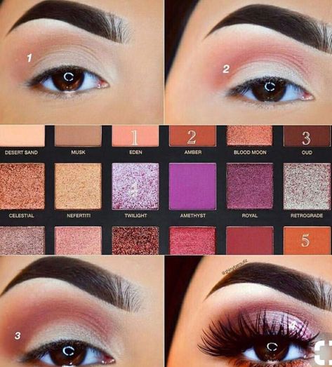 Eyeshadow Pictorial, Natural Eyeshadow Looks, Natalie Halcro, Everyday Eyeshadow, Huda Beauty Desert Dusk, Eyeshadow Ideas, Cute Eyeshadow Looks, Shadow Makeup, Natural Eyeshadow