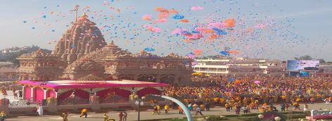 As a true devotee to lord Krishna this was really an amazing event to visit the newly made iconic Kirti Temple of Barsana. As the news flashed of the opening ceremony of this magnificent temple I was planning to visit… Kirti Mandir Barsana, Holi Celebration, Radha Rani, Lord Krishna, Opening Ceremony, Radha Krishna, Krishna, Dolores Park, Temple