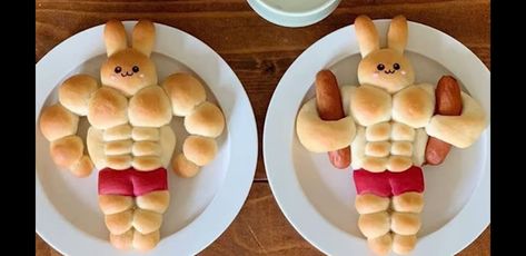 Buff Bread, Food Studies, Bakery House, Bunny Bread, Fun Plates, Bread Homemade, Studying Food, Buff Bunny, Bread Shaping