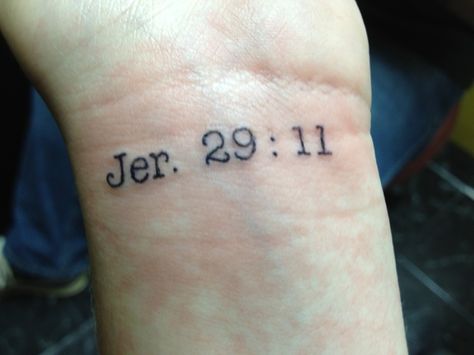 Jer 29:11 Tattoo, Jeremiah 29 11 Tattoo Ideas, 29 11 Tattoo, Jeremiah 29 11 Tattoo, Jer 29 11, Remember Tattoo, 11 Tattoo, Jeremiah 29, Wrist Tattoo