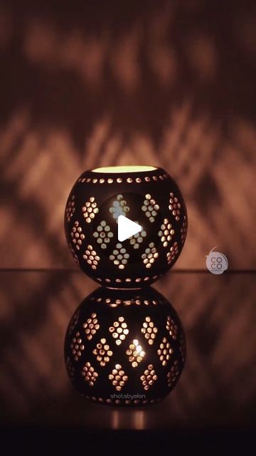 Coconut Shell Candle, Coconut Shell Crafts, Paper Doll Dress, Easy Paper Crafts Diy, Tealight Candle, Coconut Shell, Shell Crafts, Easy Paper Crafts, Painted Pumpkins