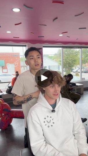 3.3M views · 60K reactions | Bro got a textured fringe with a mid/low blowout taper fade. We didn't cut it short because we want to cover up his forehead as much as possible.
#richmond #barber #fypシ #haircut #reels #Amazing #foryou | Richmond Barber | Richmond Barber · Original audio Blowout Taper Hair, Textured Fringe Mid Taper, Haircut Reels, Blowout Taper Fade, Blowout Taper, Textured Fringe, Music Passion, Art Motivation, Tapered Hair